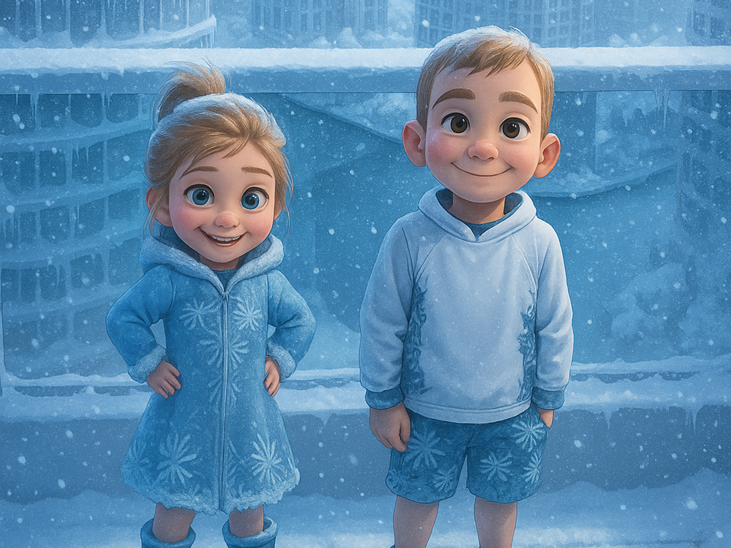 Frozen Cartoon Style